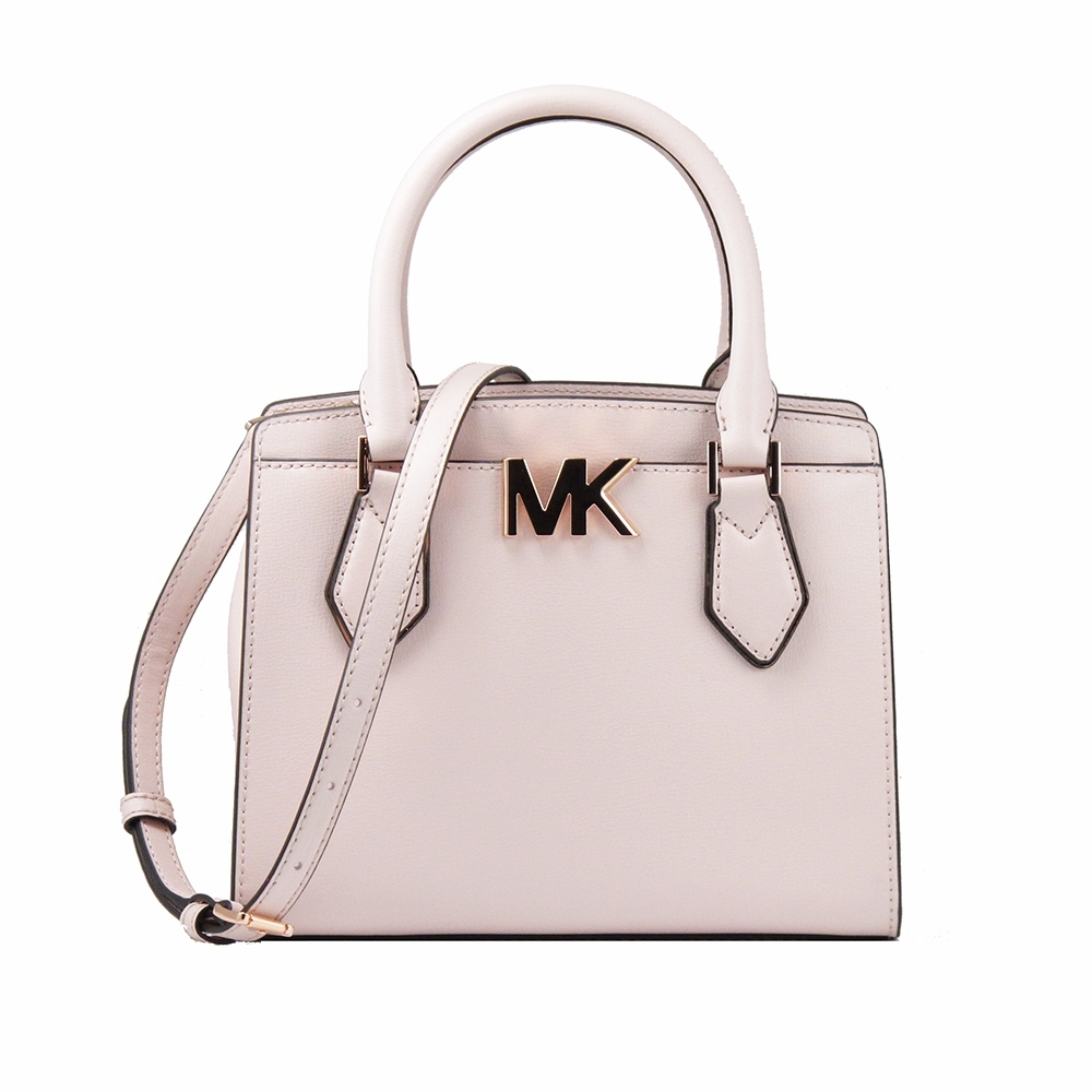 Michael Kors MOTT高雅手提斜背包(淡粉)