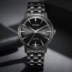 CITIZEN星辰 GENT S系列 光動能 簡約商務腕錶 母親節 禮物 40mm/BM7465-84E