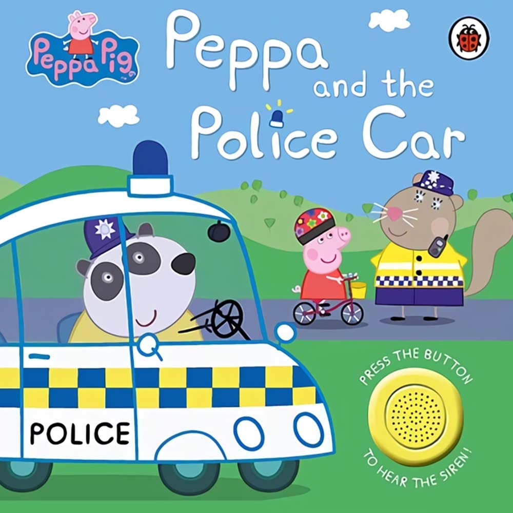 Peppa Pig：Peppa And The Police Car 佩佩豬當警察音效書