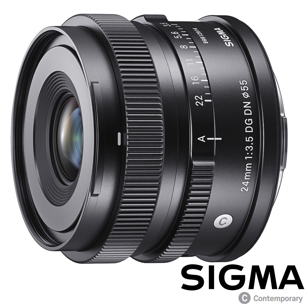 SIGMA 24mm F3.5 DG DN Contemporary (公司貨) 全片幅微單眼鏡頭 廣角人像鏡 i 系列