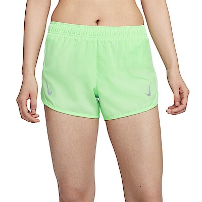 Nike AS W NK FAST DF TEMPO SHORT [DD5936-376] 女 短褲 運動 路跑 螢光綠