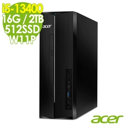 Acer 宏碁 AXC-1780 薄型電腦 (i5-13400/16G/2TB+512G SSD/W11P)