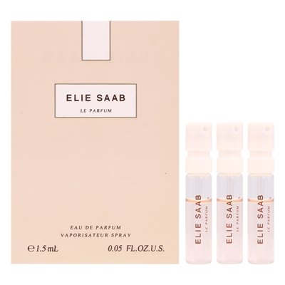 ELIE SAAB 艾莉．薩博 同名女性淡香精1.5ml 針管 *3入組