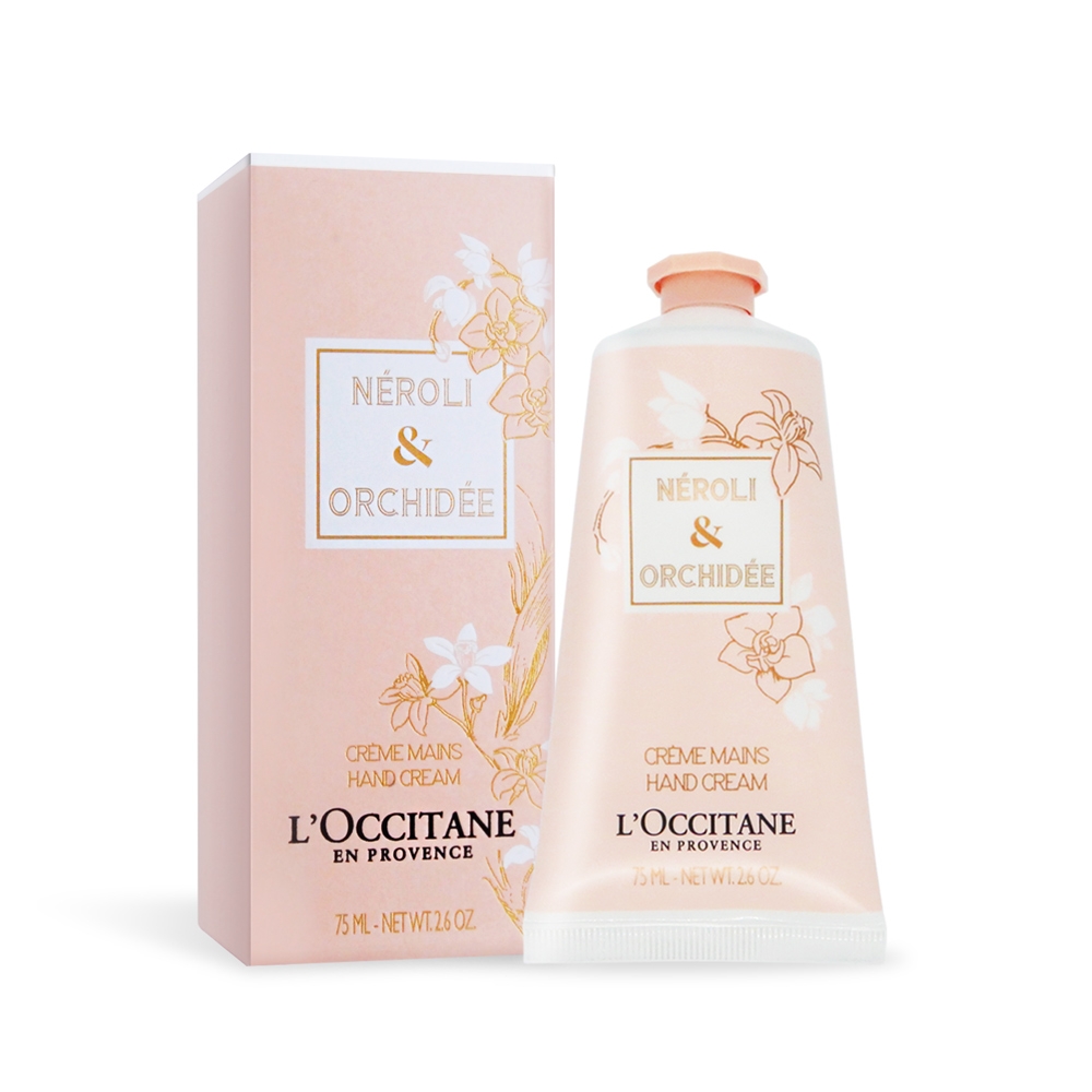 L'OCCITANE 歐舒丹 橙花&蘭花護手霜75ml-國際航空版