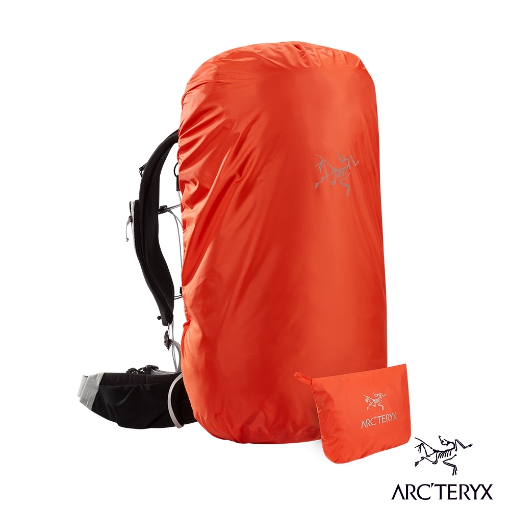 Arcteryx 始祖鳥 防水雨罩 光速橘