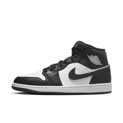 NIKE AIR JORDAN 1 MID SE 男休閒運動鞋-黑白-FB9911001