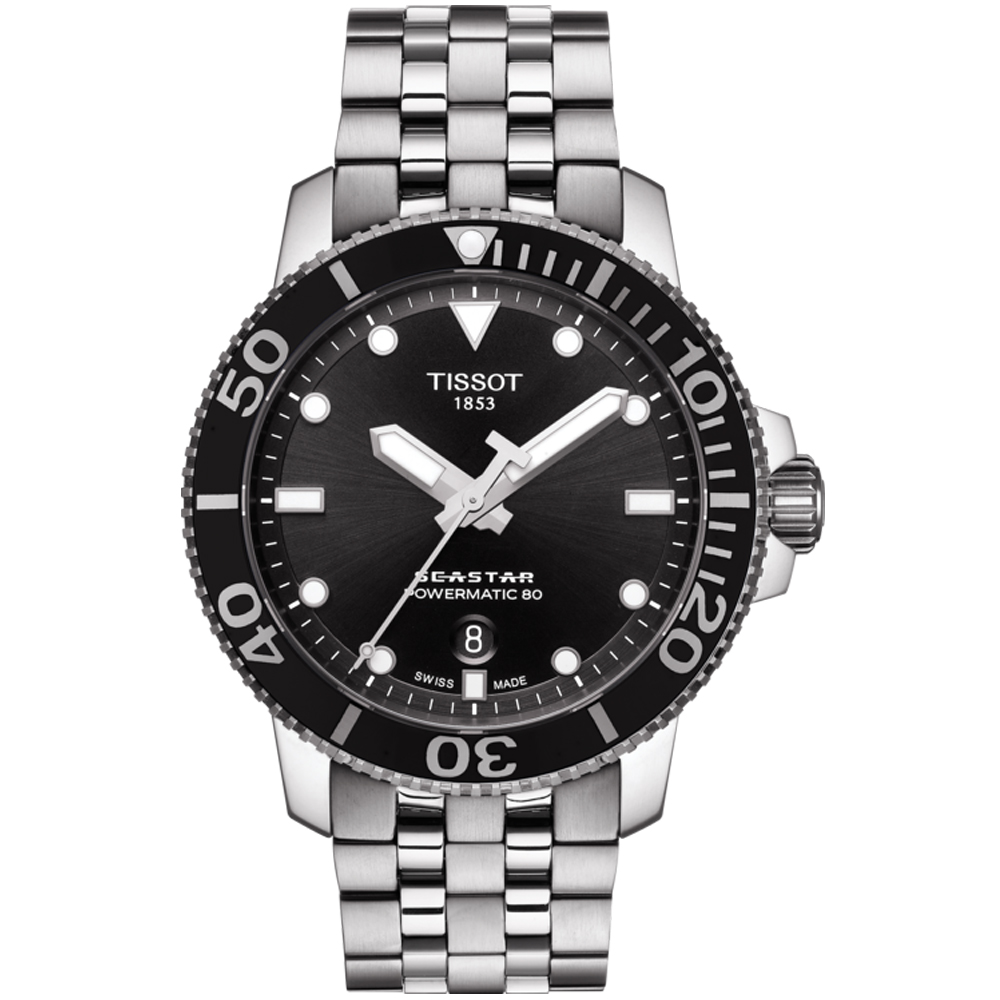TISSOT天梭SEASTAR 1000海洋之星潛水腕錶(T1204071105100)