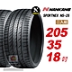 【NANKANG 南港輪胎】SPORTNEX NS-25 205/35R18 安靜耐磨輪胎汽車輪胎2入組-(送免費安裝) product thumbnail 1