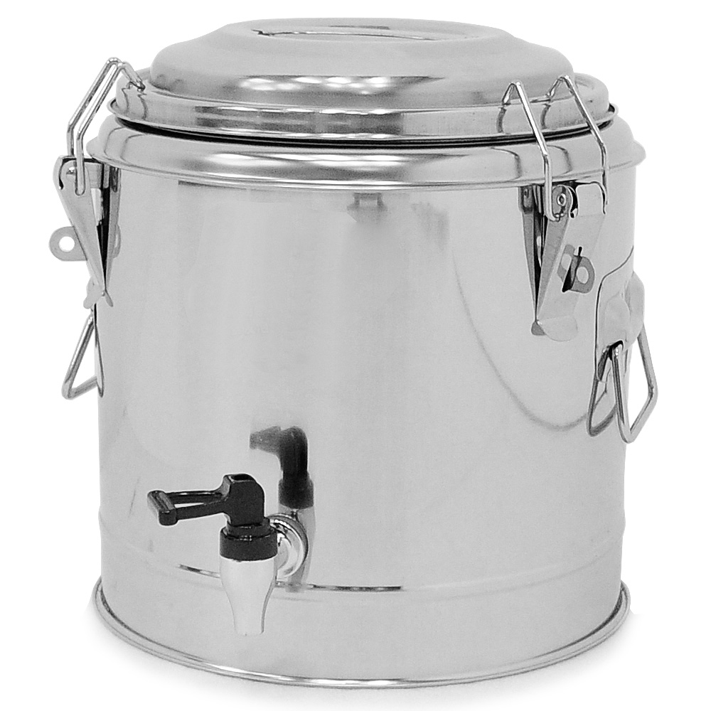 304不鏽鋼10公升茶水桶 10L冰桶 開水桶 保溫茶桶-（快）