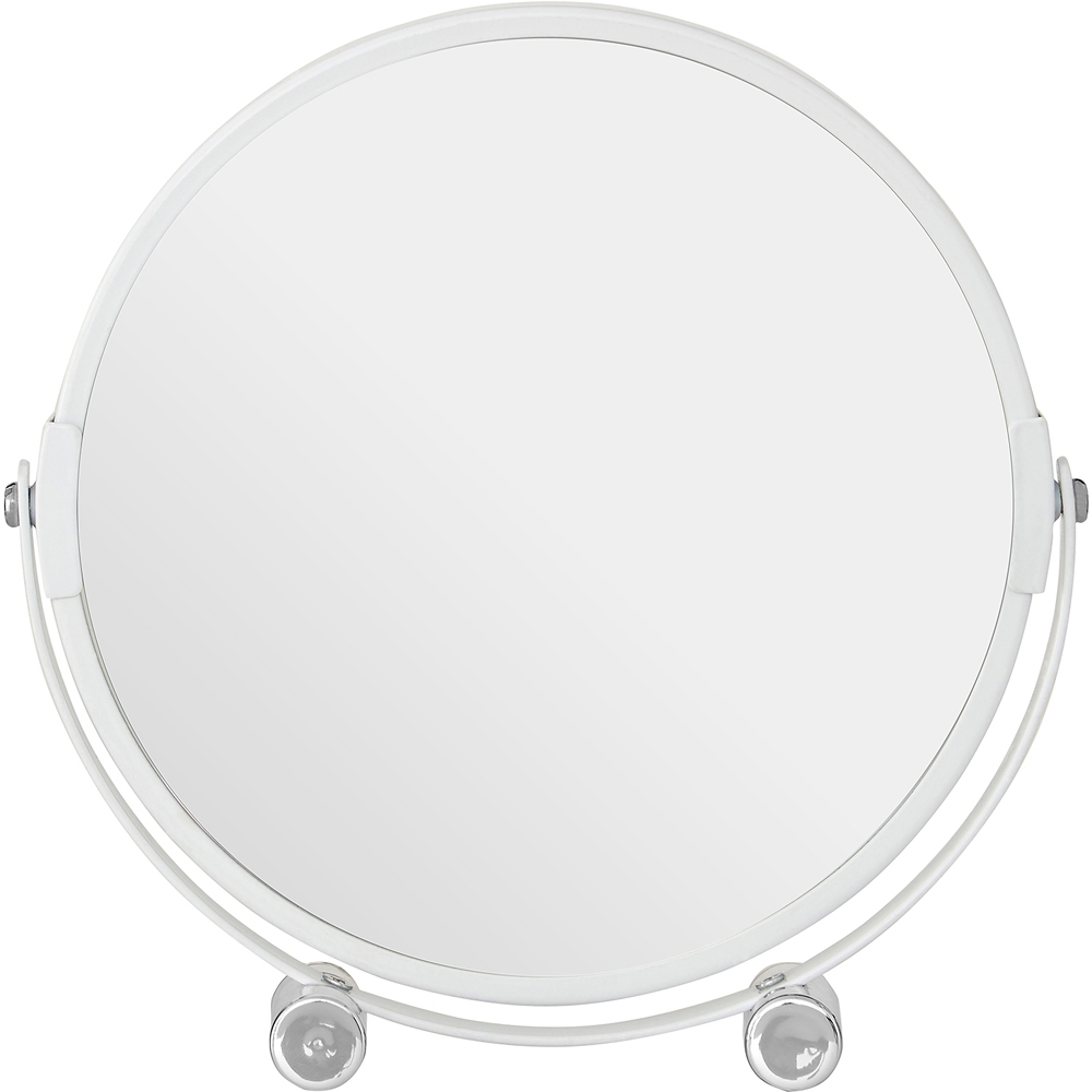 《Premier》雙面立式桌鏡(白)