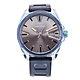 DIESEL 透明藍色漸層矽膠錶帶男士手錶-(DZ1868)-44mm product thumbnail 1