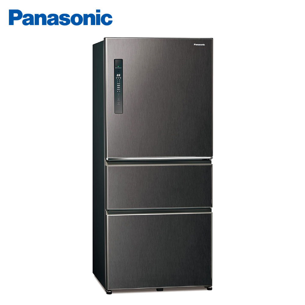 Panasonic 國際牌 610L 三門鋼板自動製冰冰箱 NR-C611XV-V絲紋黑/NR-C611XV-L絲紋灰
