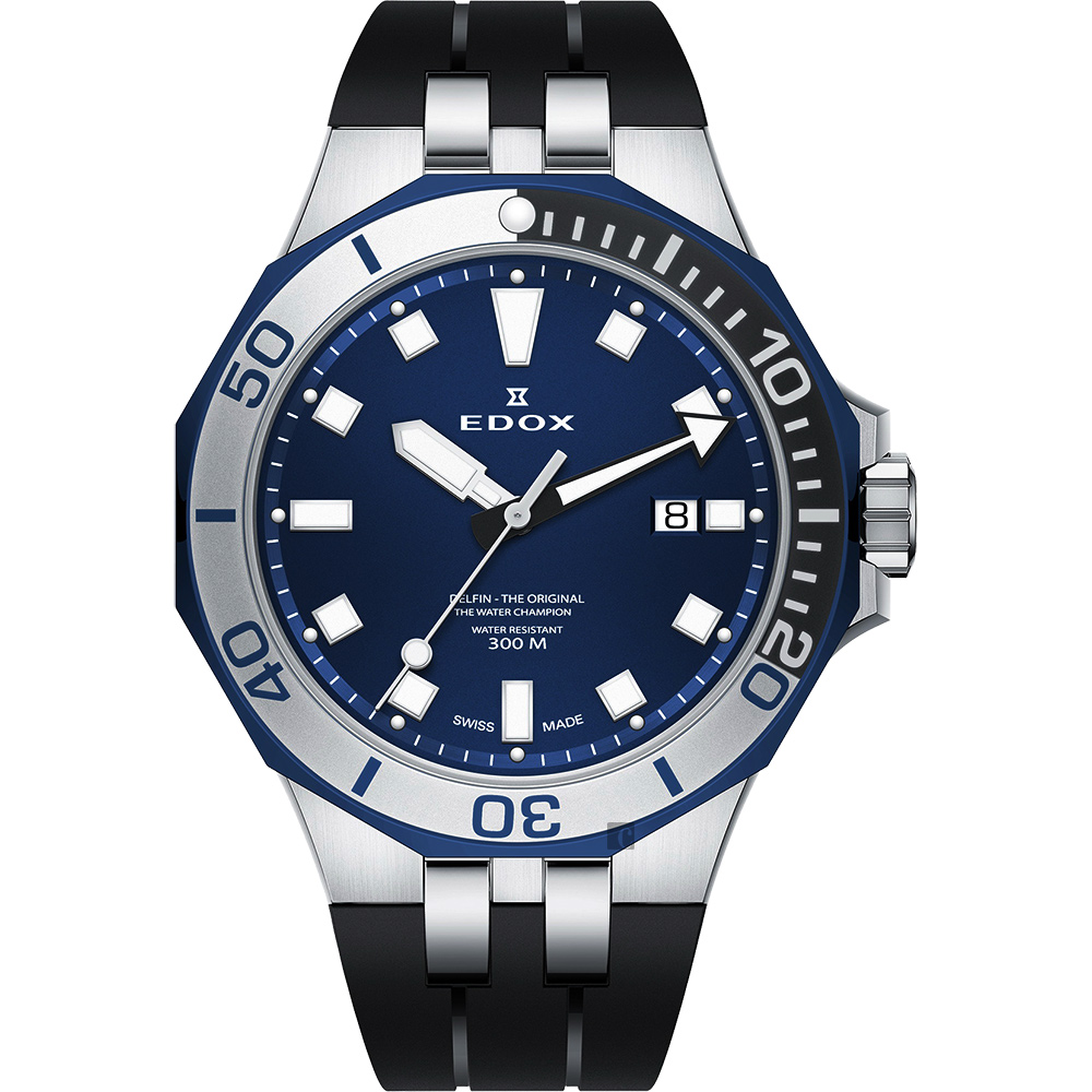 美品】EDOX DELFINTHEWATERCHAMPION-