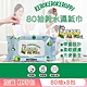 Sanrio 三麗鷗 大眼蛙 輕巧包純水有蓋濕紙巾 80 抽  X 8 包 (加蓋) 不含添加使用更安心 product thumbnail 1