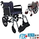 海夫健康生活館 FZK 拆手 拆腳 折背 輪椅 18吋座寬 24吋後輪_K4-1824 product thumbnail 1