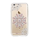 apbs iPhone6s / 6 4.7吋施華彩鑽鋁合金屬框手機殼-金色映雪戀 product thumbnail 1