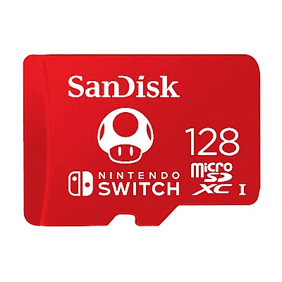 SanDisk microSD Nintendo Switch 128GB U3 任天堂卡