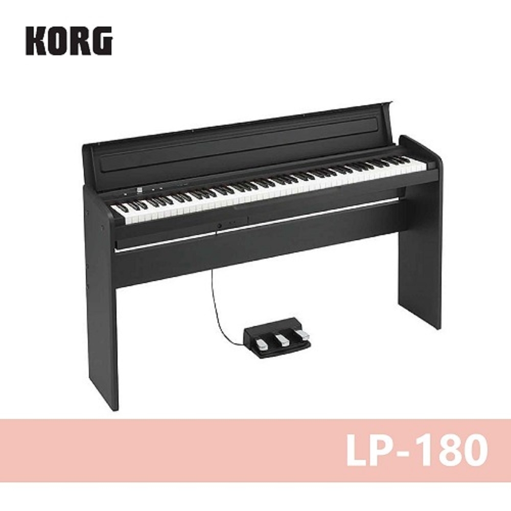 KORG LP-180/88鍵電鋼琴/黑色/公司貨保固| 鋼琴/電鋼琴| Yahoo奇摩購物中心