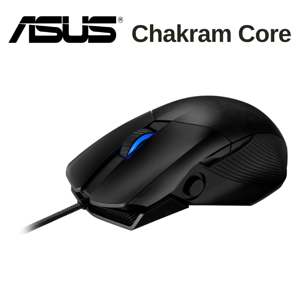 ASUS 華碩 ROG Chakram Core 有線光學電競滑鼠