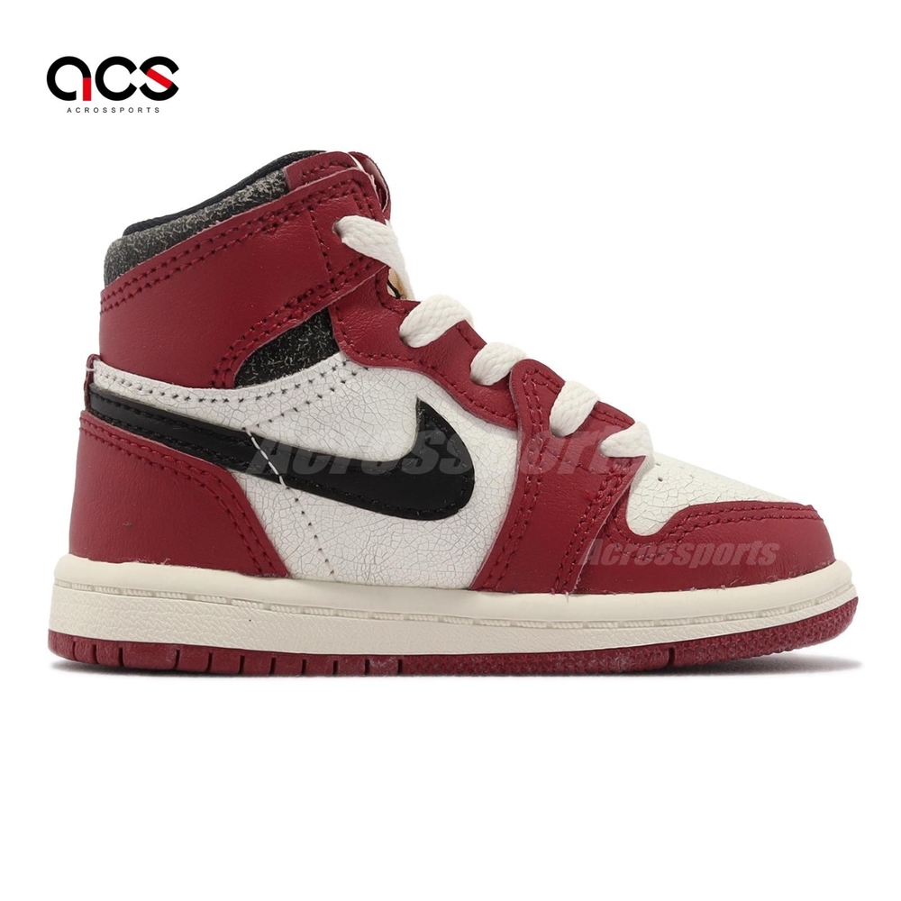 Nike 童鞋Jordan 1 Retro High OG TD 芝加哥Chicago 小童學步鞋