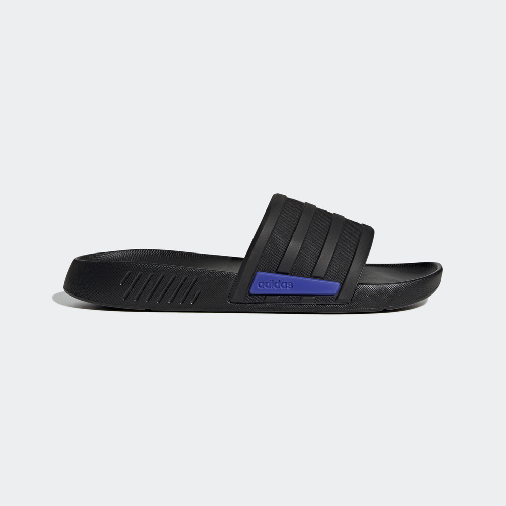 Adidas Racer TR Slide [G58170] 男女 涼拖鞋 運動 休閒 輕量 情侶穿搭 愛迪達 黑藍