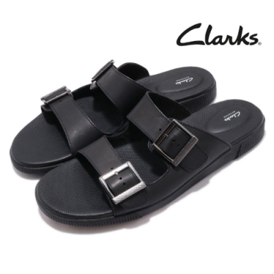 Clarks 涼拖鞋 Vine Cedar 真皮 皮革 男鞋