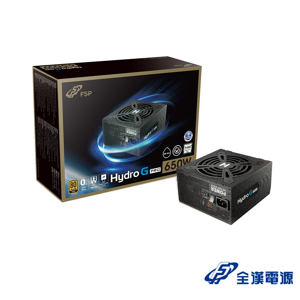 FSP 全漢 HYDRO G PRO 650W 80PLUS 金牌 全模組化 電源供應器(HG2-650)