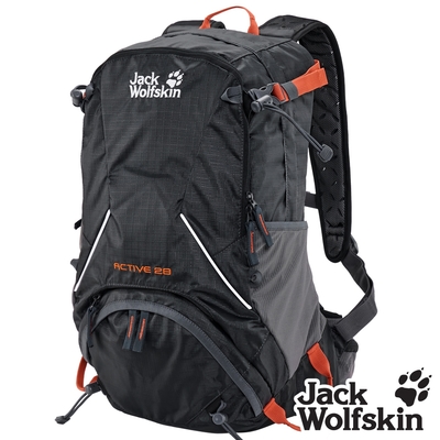 【Jack wolfskin 飛狼】Active 健行背包 登山背包 28L『曜石黑』