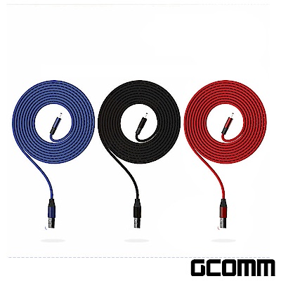 GCOMM MicroUSB(1米)鋁合金布紋編織高速充電傳輸線