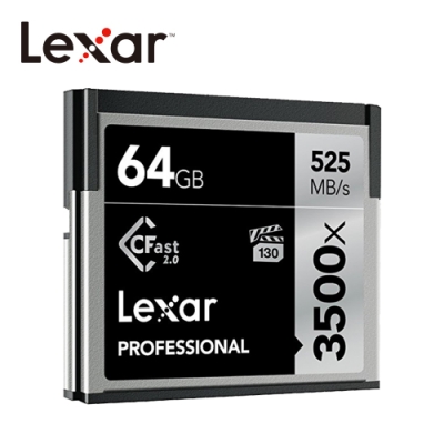 Lexar Professional 3500x CFast 2.0 記憶卡 64GB