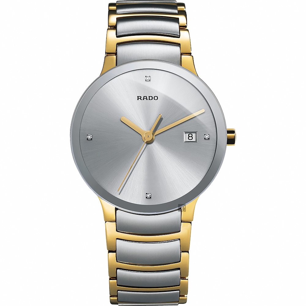 RADO 雷達 官方授權 Centrix 晶萃系列 真鑽腕錶-38mm R03 R30931713