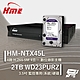 昌運監視器 環名HME HM-NTX45L 4路 數位錄影主機 + WD23PURZ 2TB product thumbnail 1