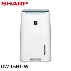 SHARP 夏普 能效一級 台灣製 自動除菌離子除濕機 DW-L6HT-W