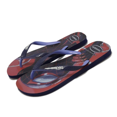 Havaianas 拖鞋 Top Marvel 男鞋 藍 紅 漫威 蜘蛛人 人字拖 夾腳拖 巴西 哈瓦仕 41395115063U