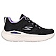 Skechers Go Run Lite [129423BKPR] 女 慢跑鞋 運動 入門款 輕量 避震 透氣 黑 紫 product thumbnail 1