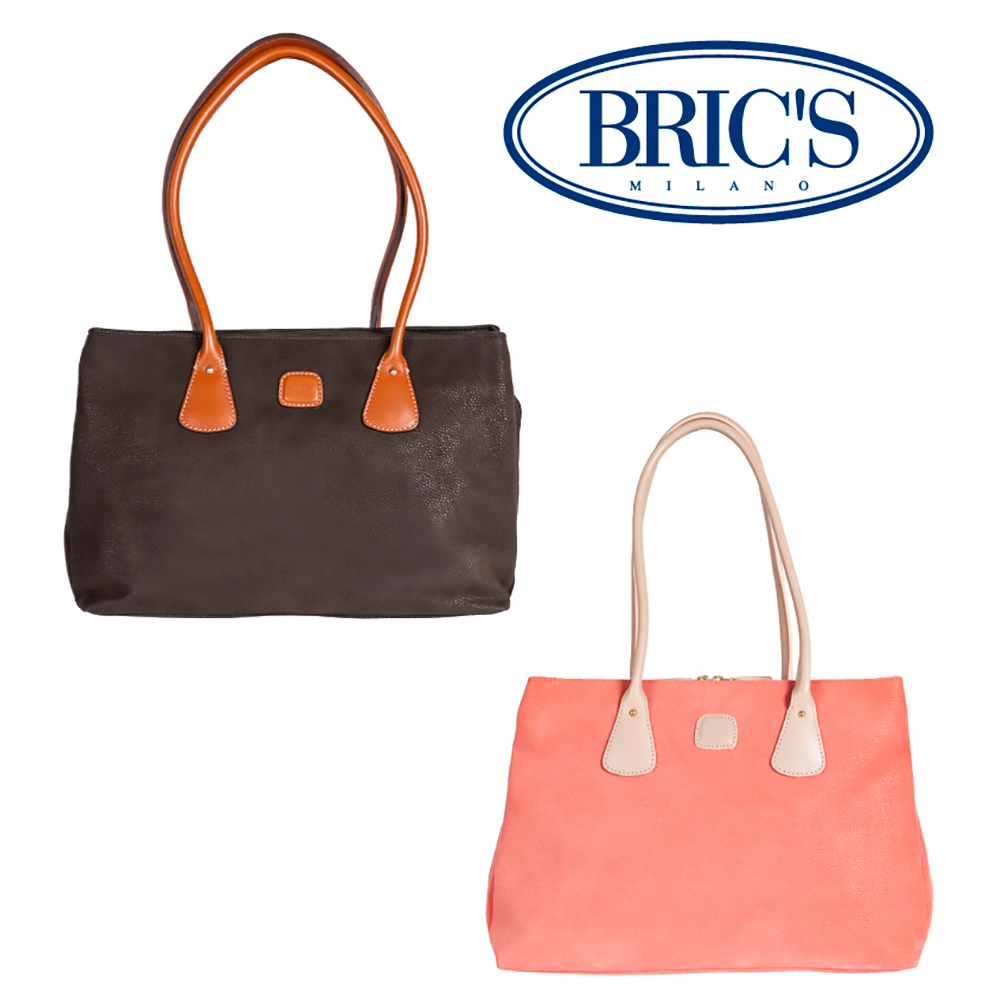 BRICS 義大利製造 專利材質 淑女包 肩背包/ 手提包/ 小山羊皮質感