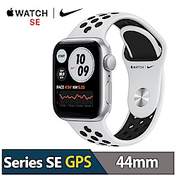 Apple Watch Nike+SE 44mm 鋁金屬錶殼配Nike運動錶帶(