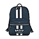 BALLY FIXIE.STL 字母LOGO再生尼龍拉鍊斜背後背包(深藍) product thumbnail 1