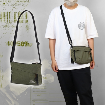 Gregory 包包 CROSSBODY 卡其綠 軍綠 側背 斜背 抗撕裂 小包 1382481475