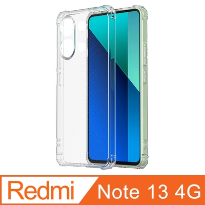 Ayss Redmi 紅米 Note 13 4G 6.67吋 2024 超合身軍規手機空壓殼 透明