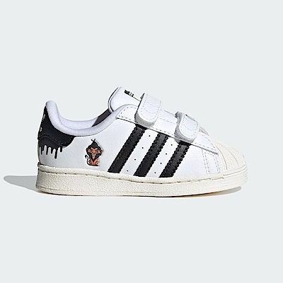 Adidas Superstar CF I X Disney IE8252 小童 休閒鞋 經典 貝殼頭 魔鬼氈 白黑