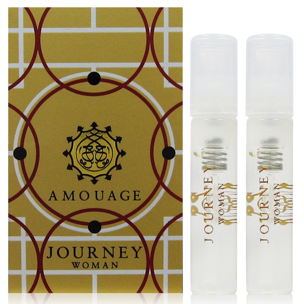 AMOUAGE JOURNEY 香遇旅圖 女性淡香精針管 2ml x 2入