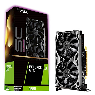 艾維克EVGA GTX 1650 SC ULTRA BP GAMING GDDR5 顯示卡