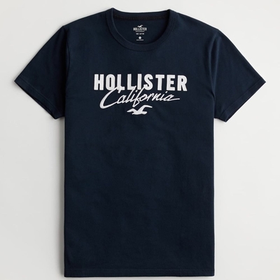 Hollister HCO 男性 短袖 T恤 藍色 2073