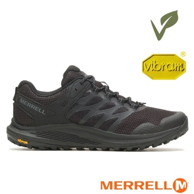 【MERRELL】男 NOVA 3 輕量越野健行鞋.透氣登山鞋_ML067599 黑色