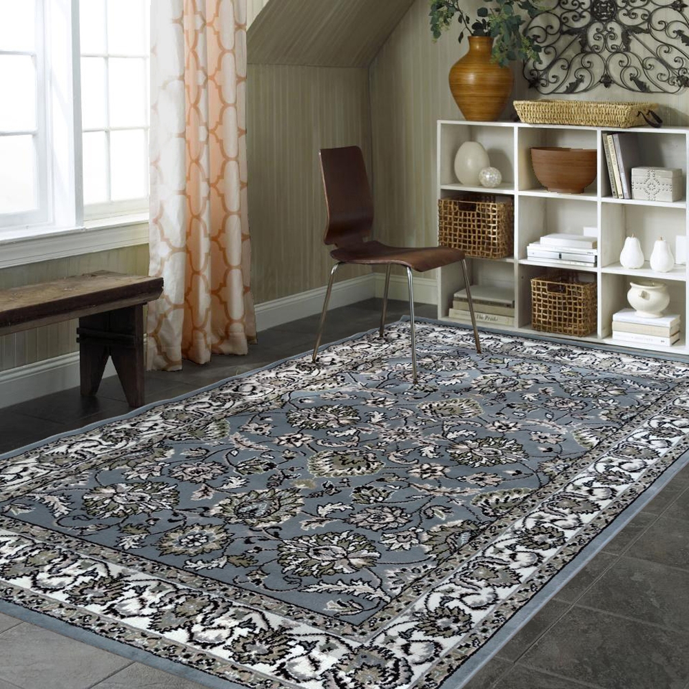 范登伯格 - Ferrera 埃及風情地毯 - 鏡灰 (100x150cm)