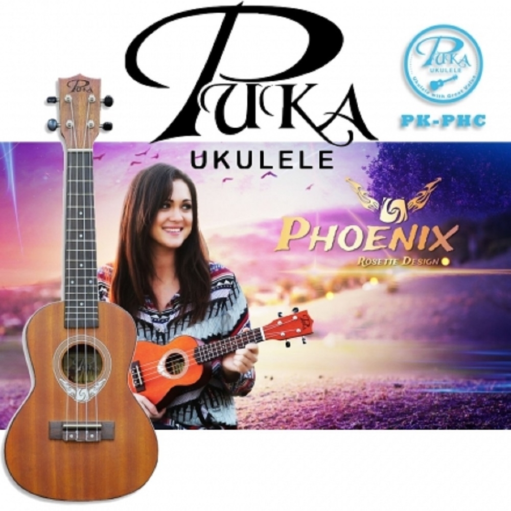 PUKA PK-PHC /烏克麗麗/23吋/Phoenix 鳳凰系列