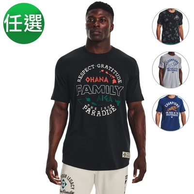 【UNDER ARMOUR】UA 男 PJT ROCK 短T-Shirt-人氣新品 多款任選