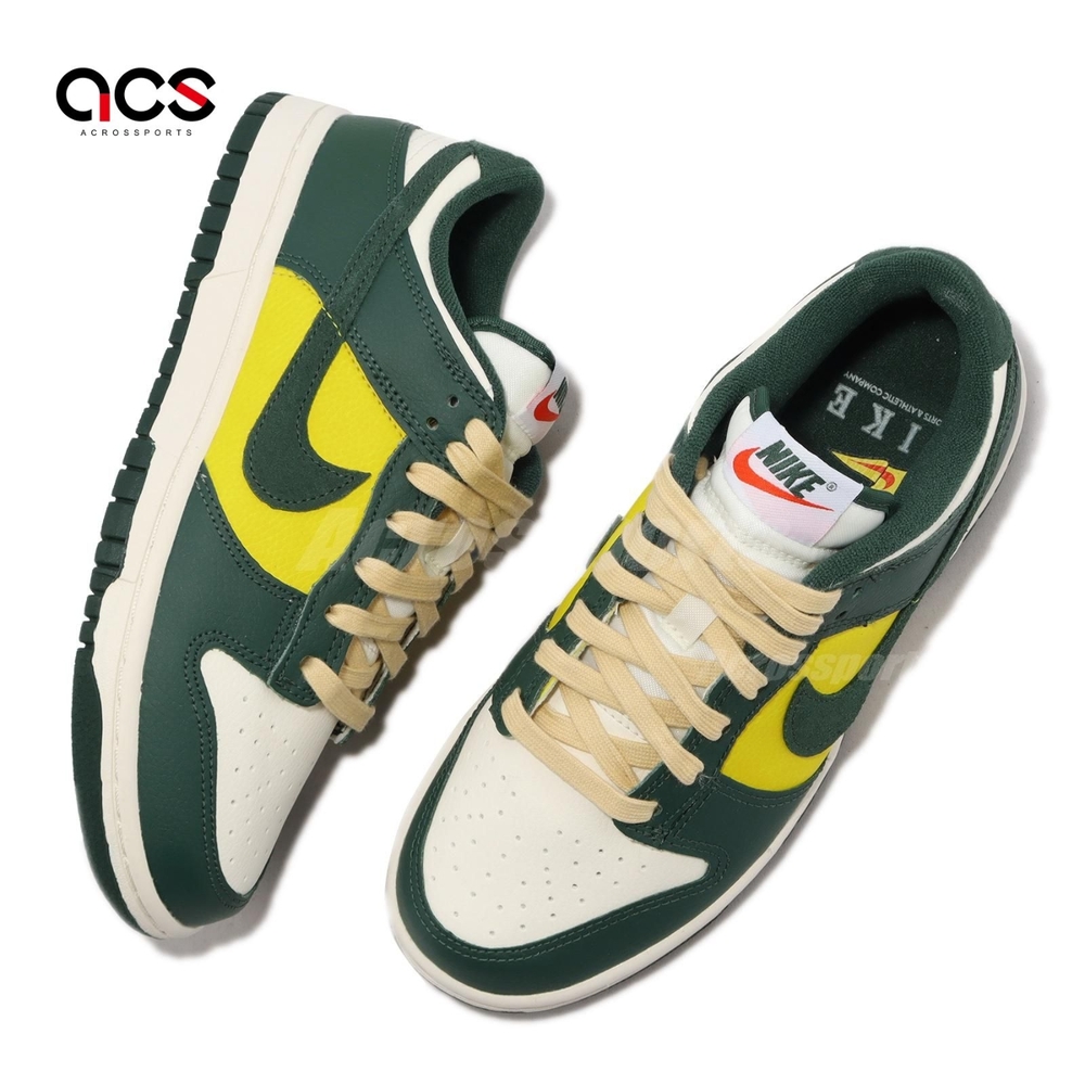 Nike Wmns Dunk Low SE 女鞋綠黃Noble Green 巴西休閒鞋FD0350-133