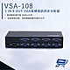 昌運監視器 HANWELL VSA-108 VGA 高頻視訊同步分配器 VGA1入8出 product thumbnail 1